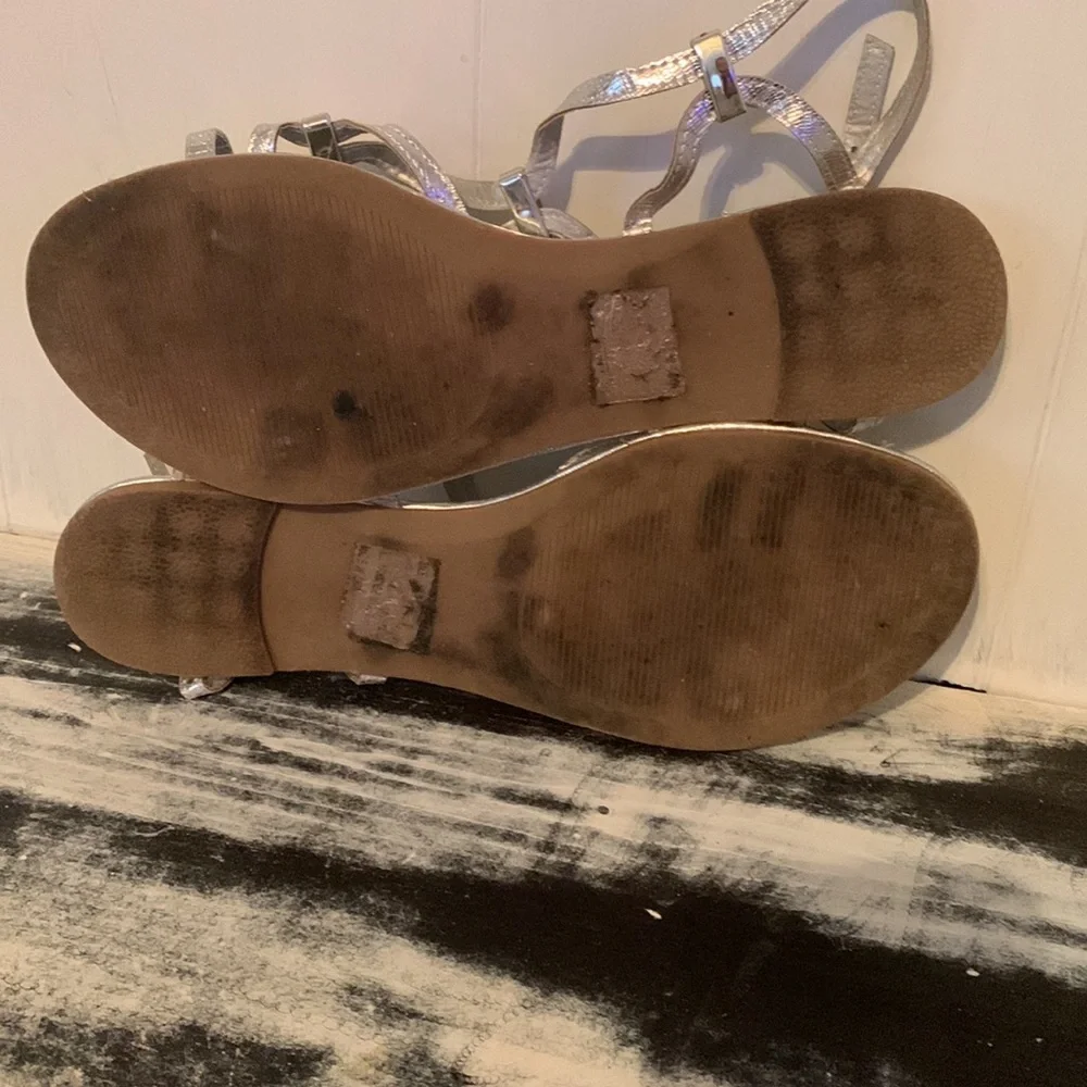 Rue21 Silver Sandals